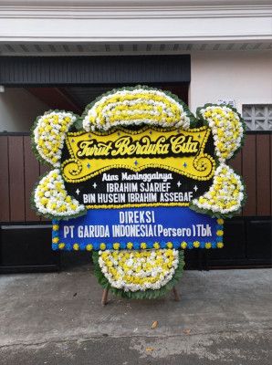 Papan Bunga Duka di Cerme